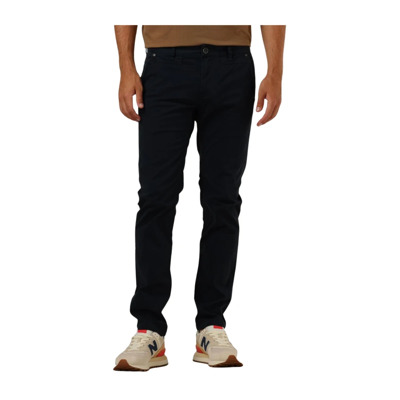 Blauwe Chino Stretch Twill Broek PME Legend , Blue , Heren