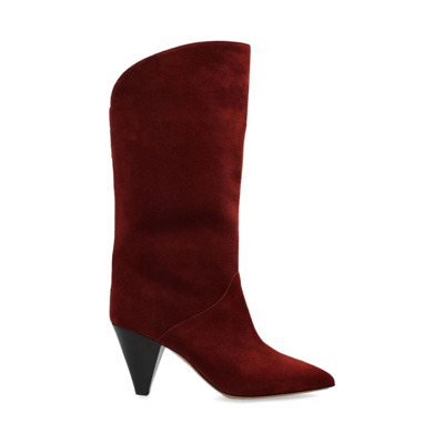 Bordeaux Hoge Hak Instap Schoenen Isabel Marant , Red , Dames