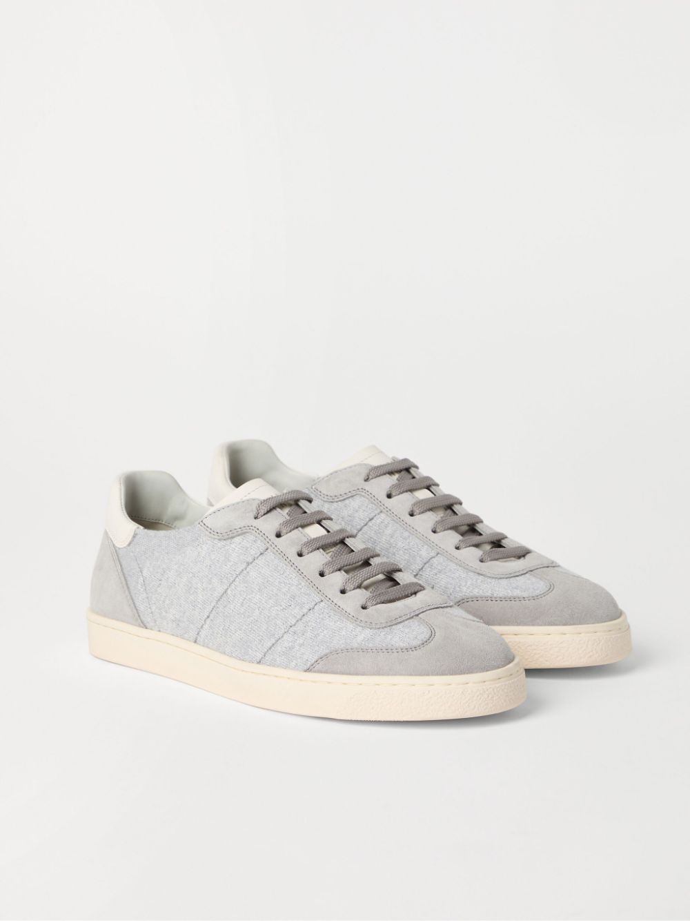 Brunello Cucinelli Gebreide sneakers - Grijs