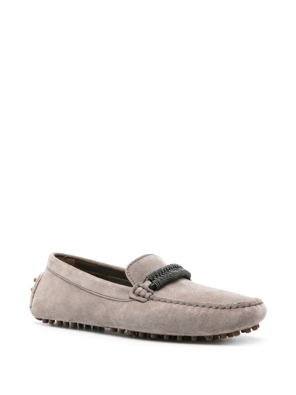 Brunello Cucinelli Leren sneakers - Beige