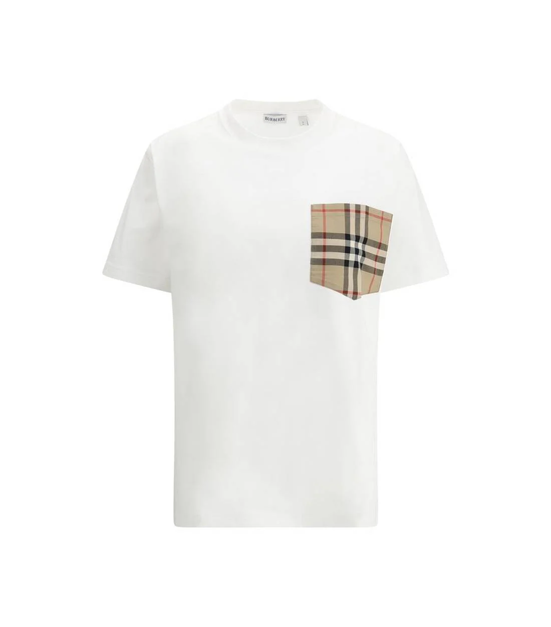 Burberry Archive check t-shirt met zak