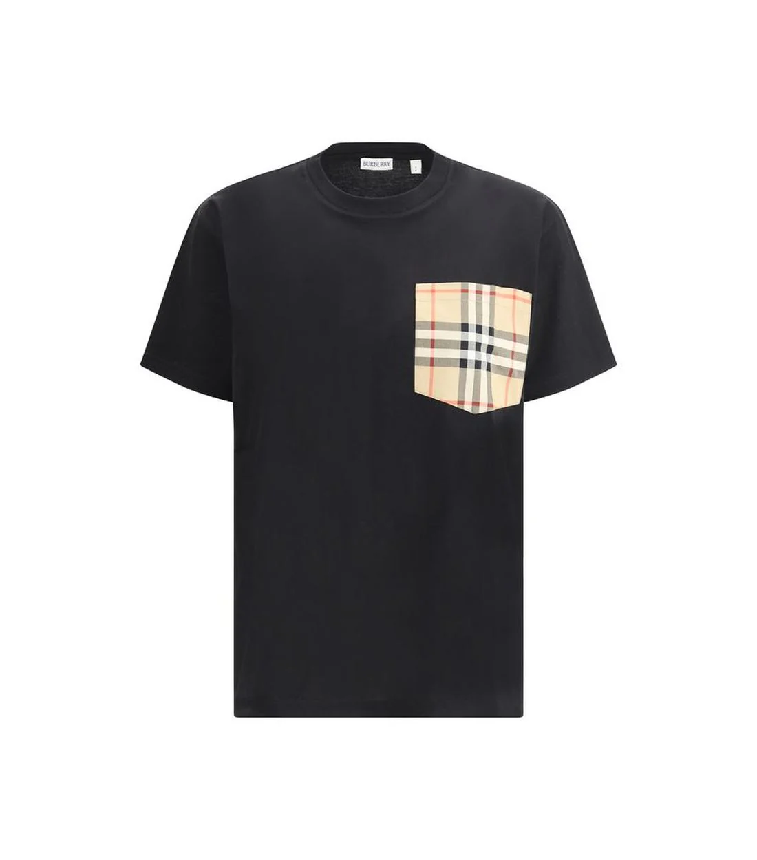 Burberry Archive check t-shirt met zak