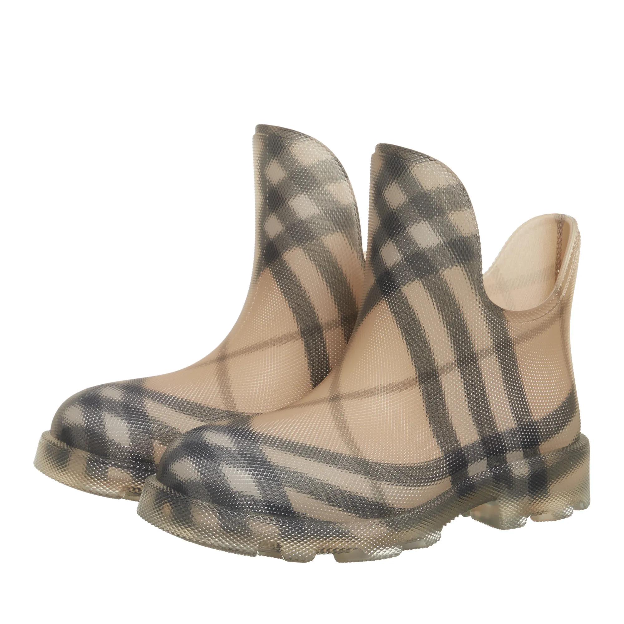 Burberry Boots & laarzen - Marsh Low Check in geel