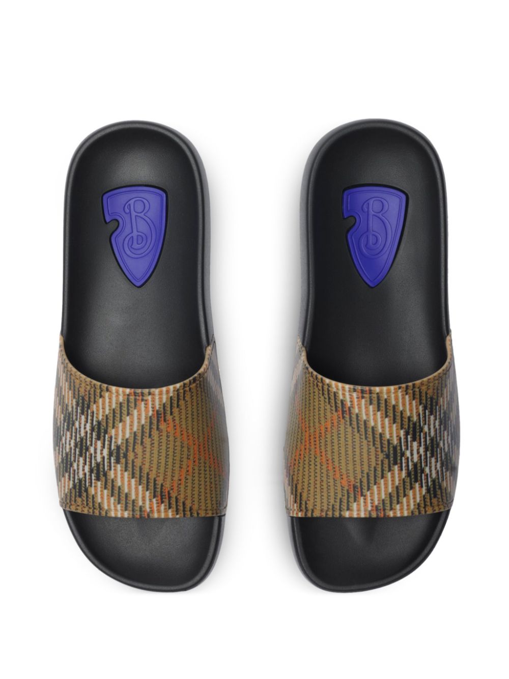 Burberry Dive slippers - Bruin