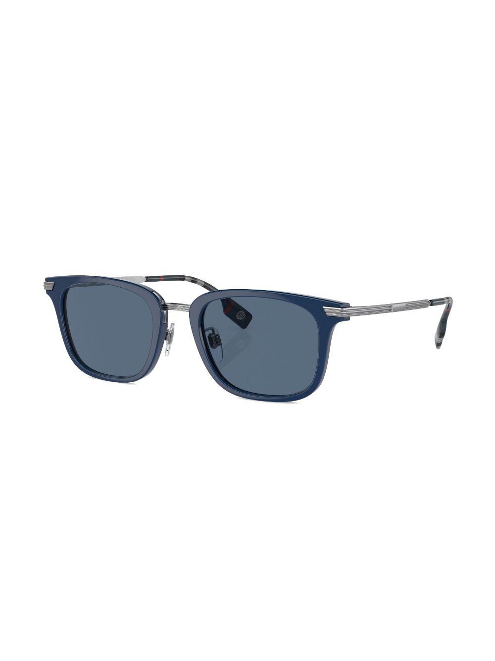 Burberry Eyewear Peter zonnebril met vierkant montuur - Blauw