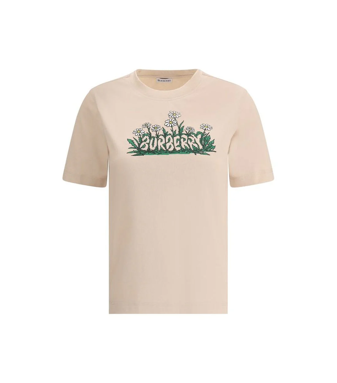 Burberry Katoenen t-shirt met monogramprint