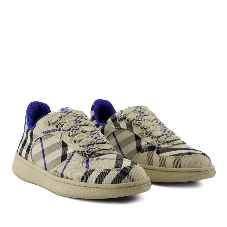 Burberry Low-Top Sneakers - Terrace Sneakers - Synthetic - Nude in beige