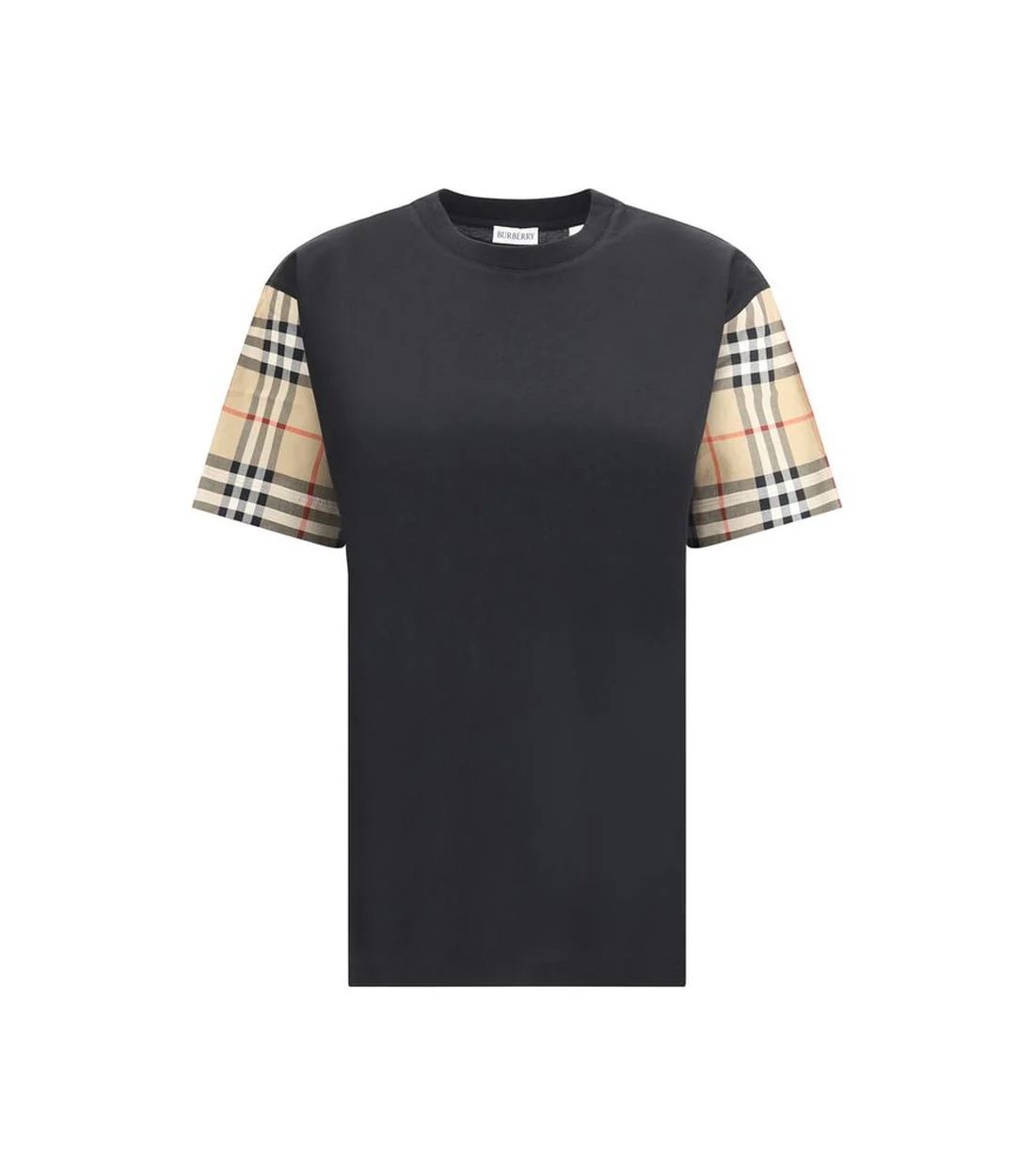 Burberry Ruitjes archive mouwen t-shirt