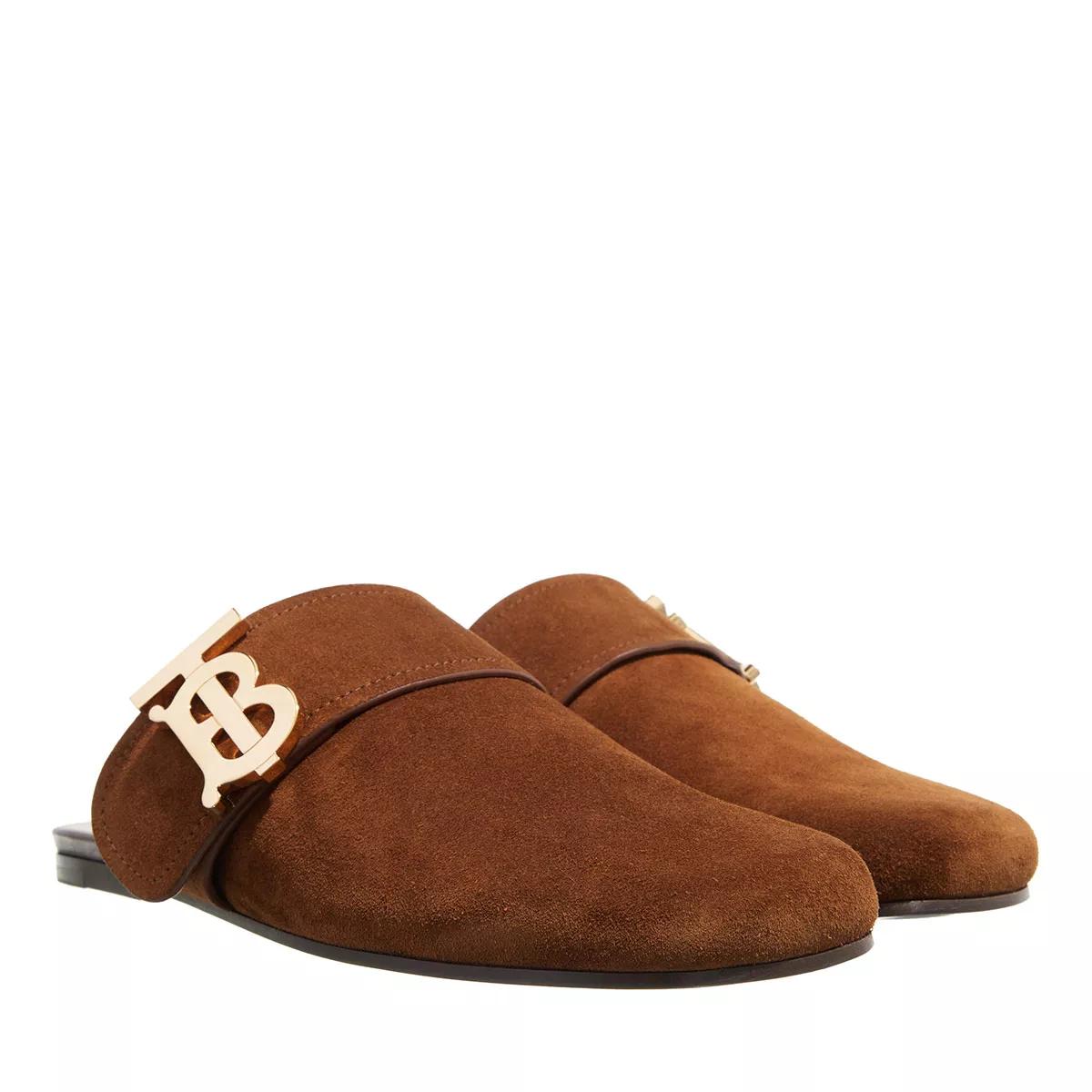 Burberry Slippers & Mules - Flat Mules in bruin