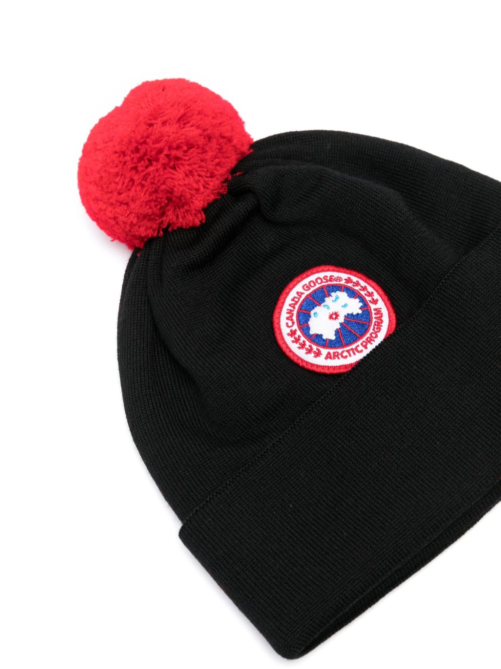 Canada Goose Kids Muts met pompon - Zwart