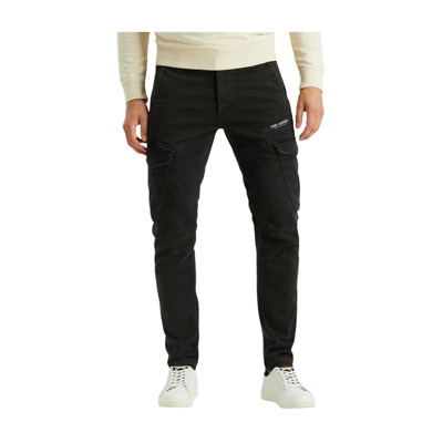 Cargo Gewassen Zwarte Denim Broek PME Legend , Gray , Heren