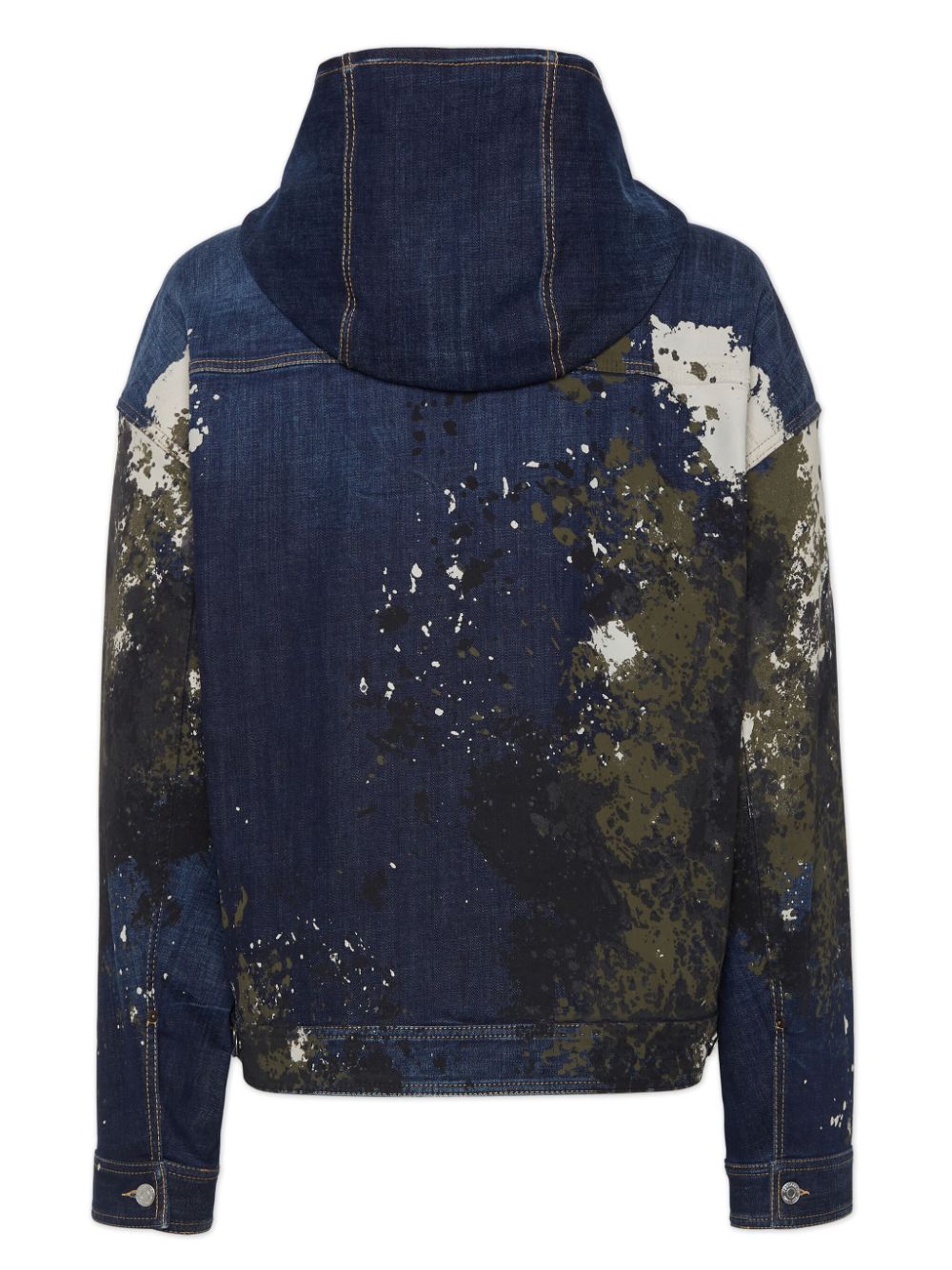 DSQUARED2 Jas met capuchon - Blauw