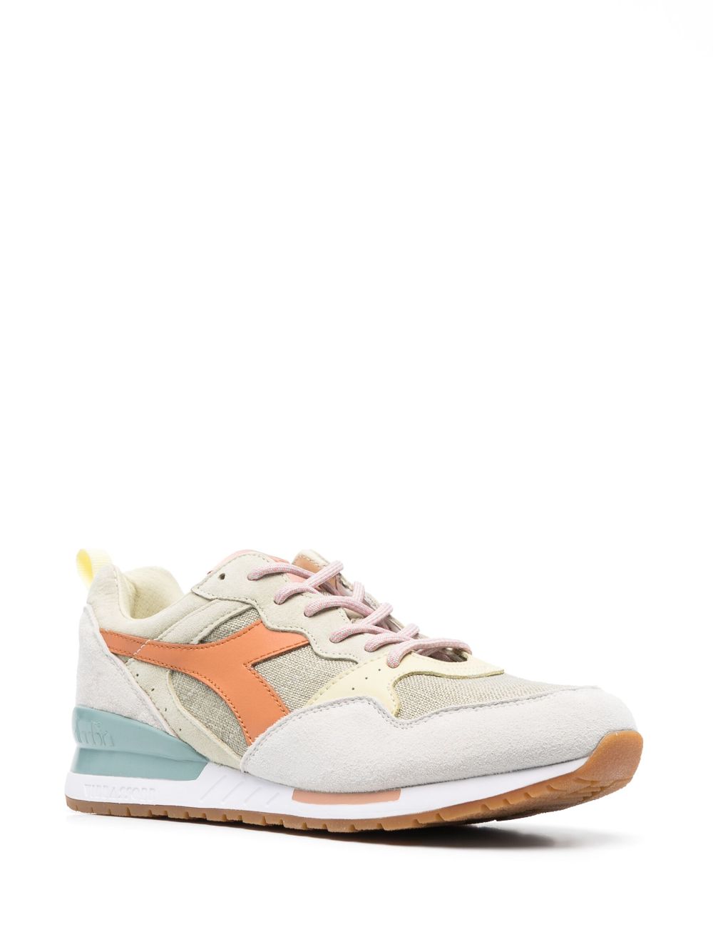 Diadora Sneakers met colourblocking - Beige