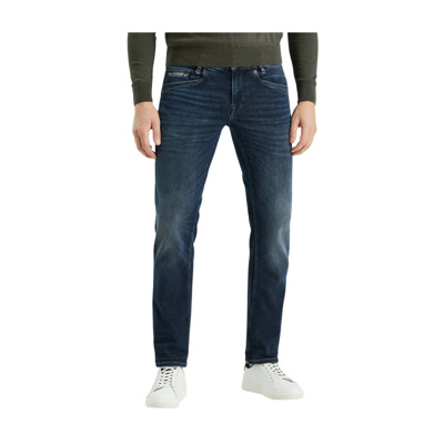 Diep Indigo Denim Jeans PME Legend , Blue , Heren