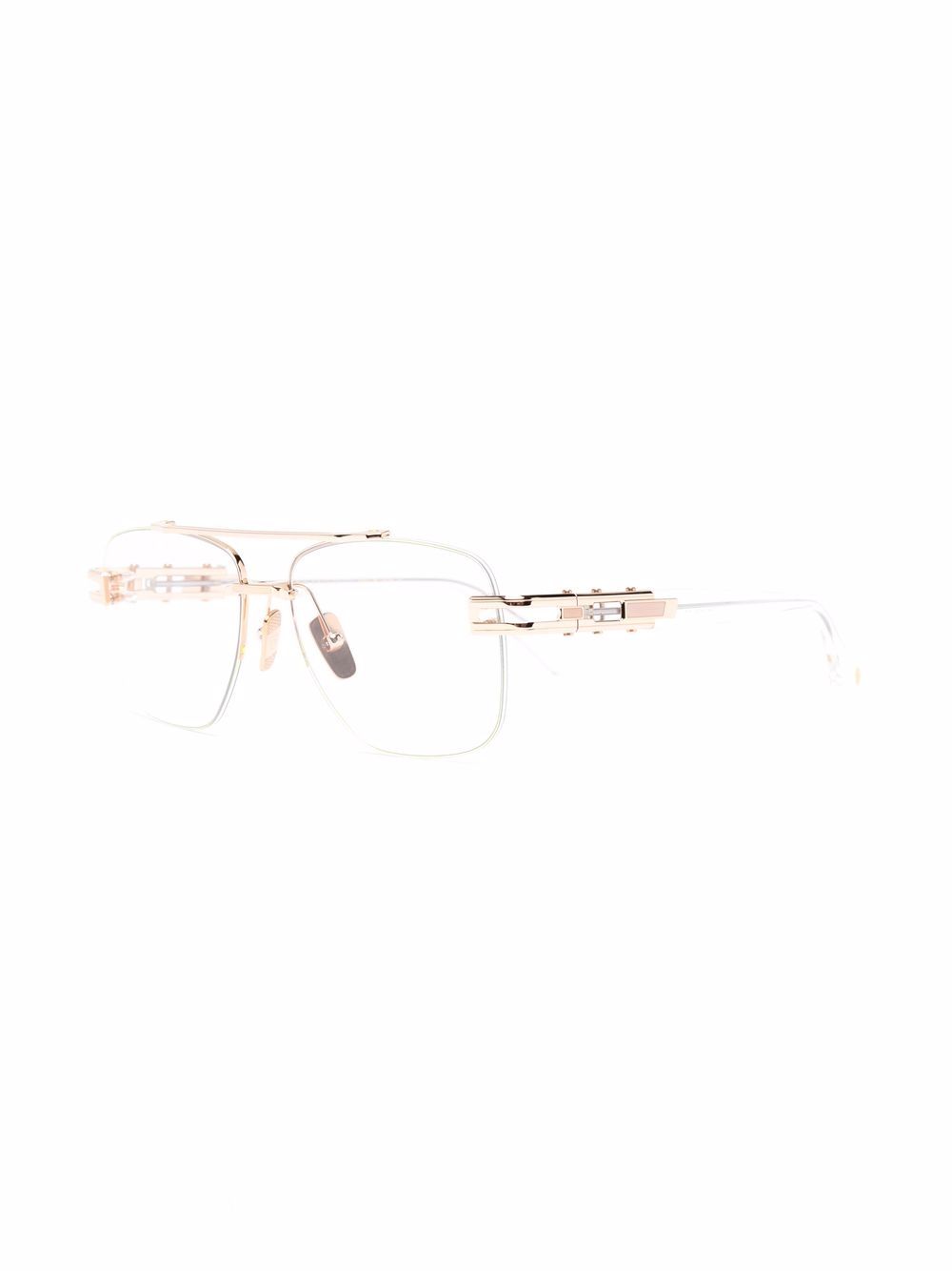 Dita Eyewear Bril met piloten montuur - Goud