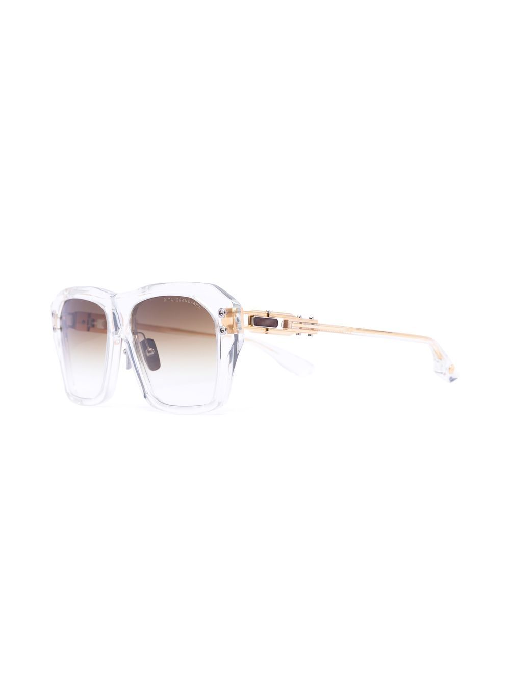 Dita Eyewear Grand-APX zonnebril met vierkant montuur - Beige