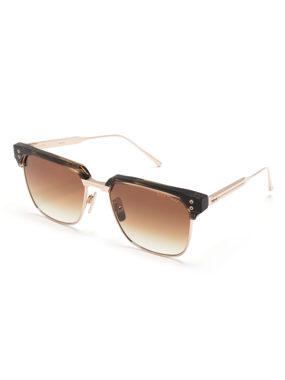 Dita Eyewear Zonnebril met kleurverloop - Goud