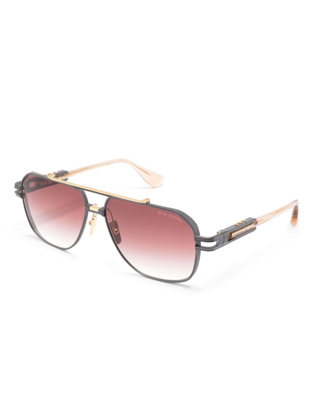 Dita Eyewear Zonnebril met piloten montuur - Grijs