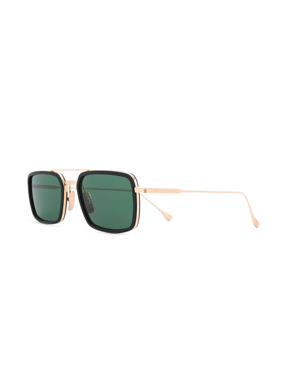 Dita Eyewear Zonnebril met vierkant montuur - Zwart