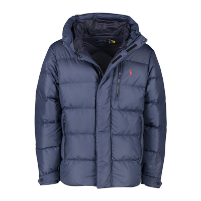 Donkerblauwe winterjas Polo Ralph Lauren , Blue , Heren