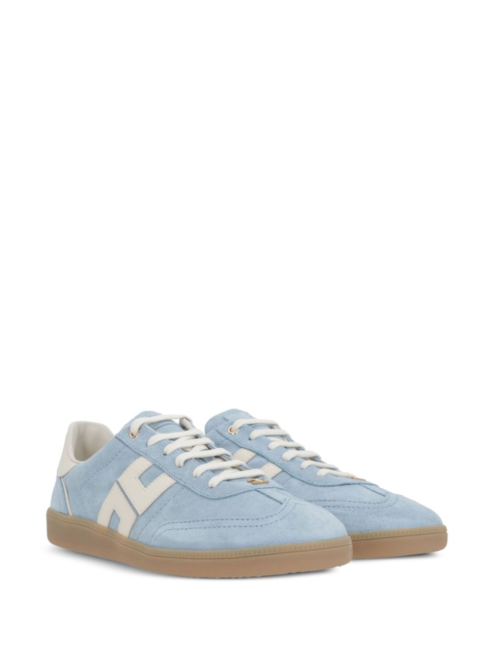 Elisabetta Franchi Suède sneakers - Blauw