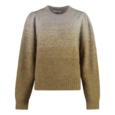 Faded dye crew-neck sweater Isabel Marant Étoile , Beige , Dames