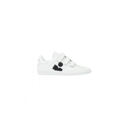 Geperforeerde leren lage sneakers Isabel Marant , White , Dames