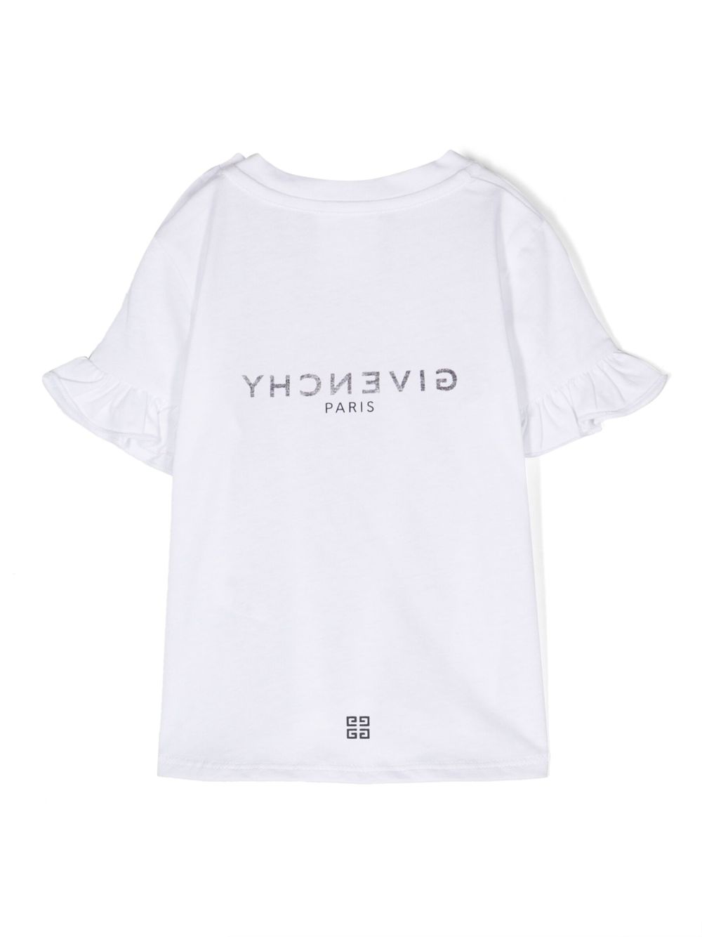 Givenchy Kids T-shirt met logoprint - Wit