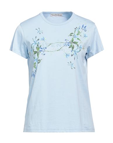 Givenchy Woman T-shirt Sky blue Size XS Cotton