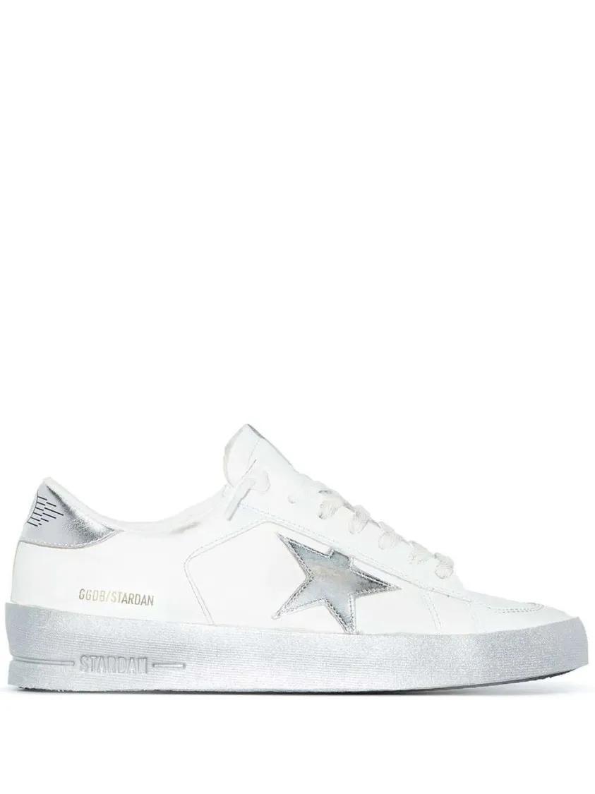 Golden Goose Low-Top Sneakers - Stardan Low-Top Sneakers in wit