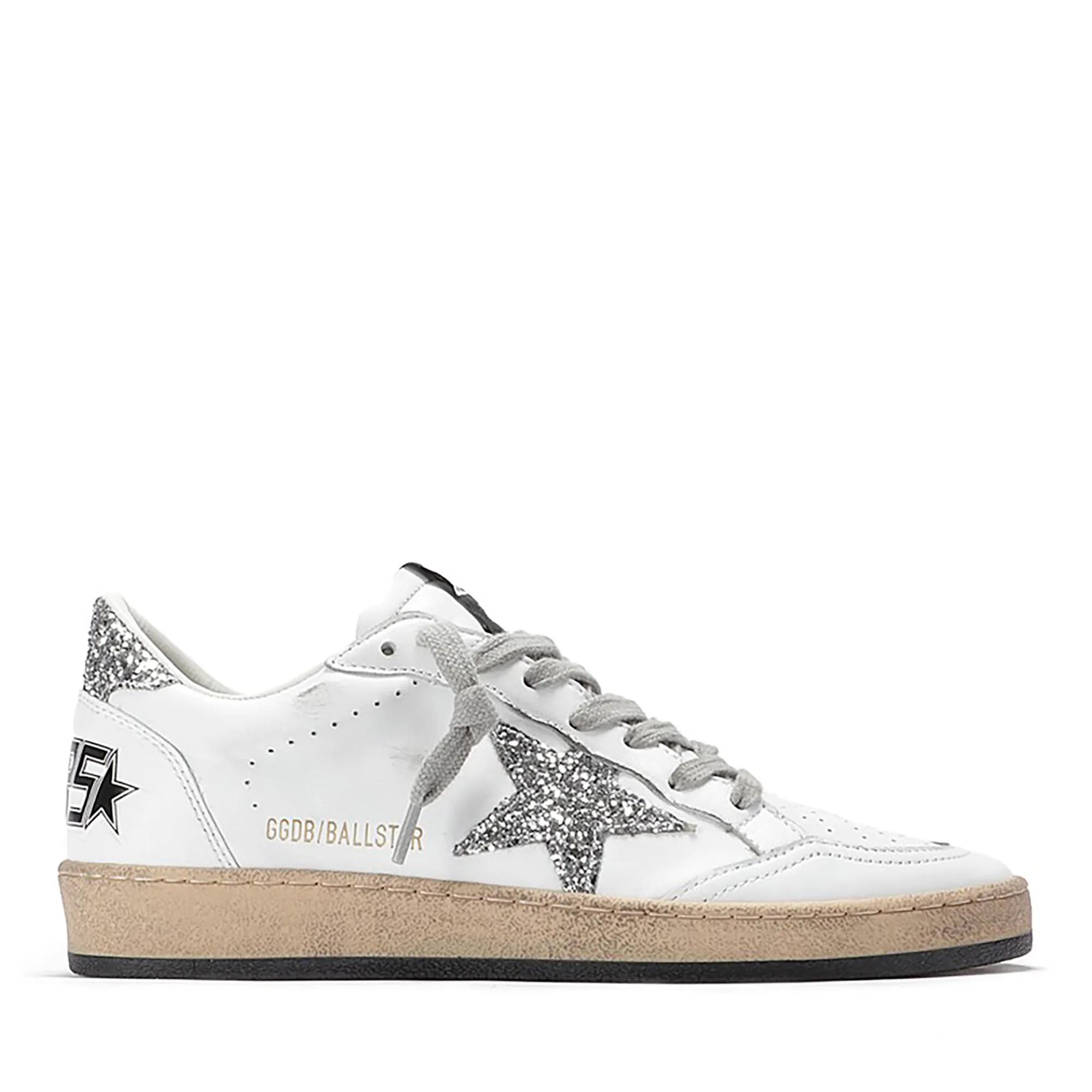 Golden Goose Low-Top Sneakers - Woman Ball-Star Sneakers in wit