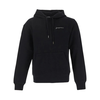 Heren Sweatshirt Mode Jacquemus , Black , Heren