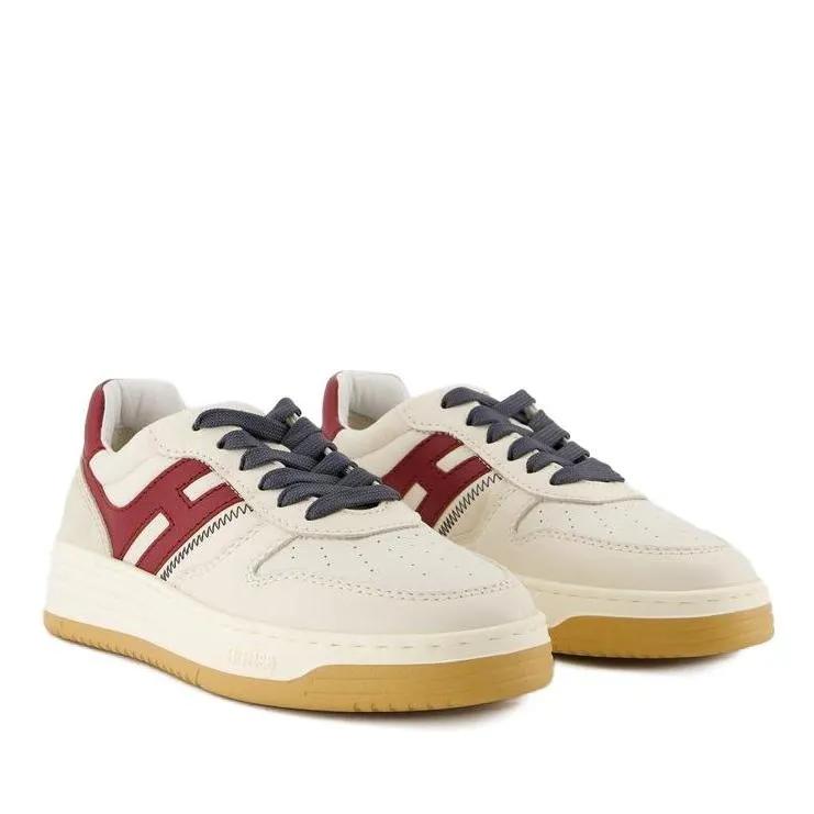 Hogan Low-Top Sneakers - H630 Sneakers - Leather - Beige in beige