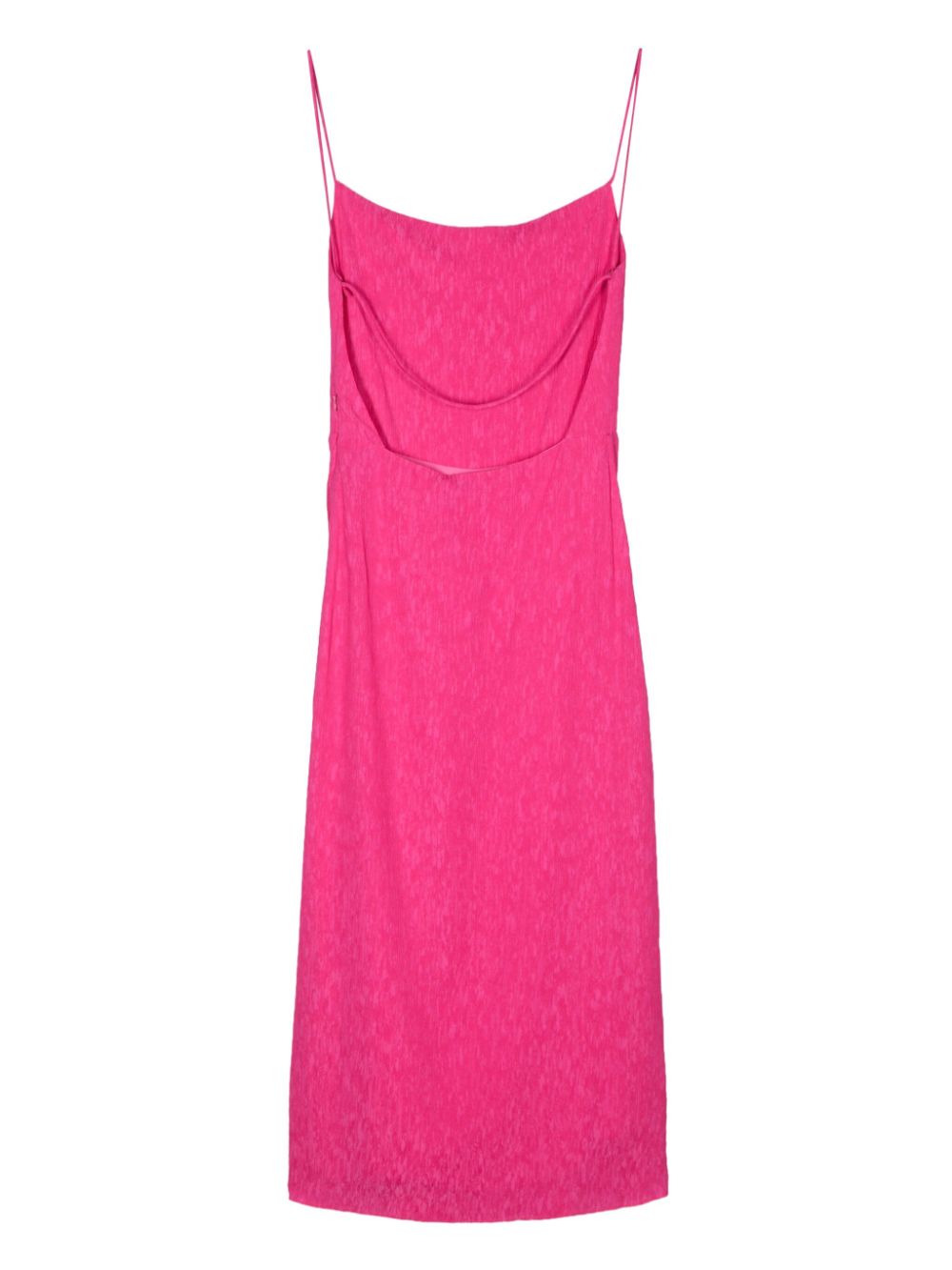 IRO Midi-jurk met jacquard - Roze