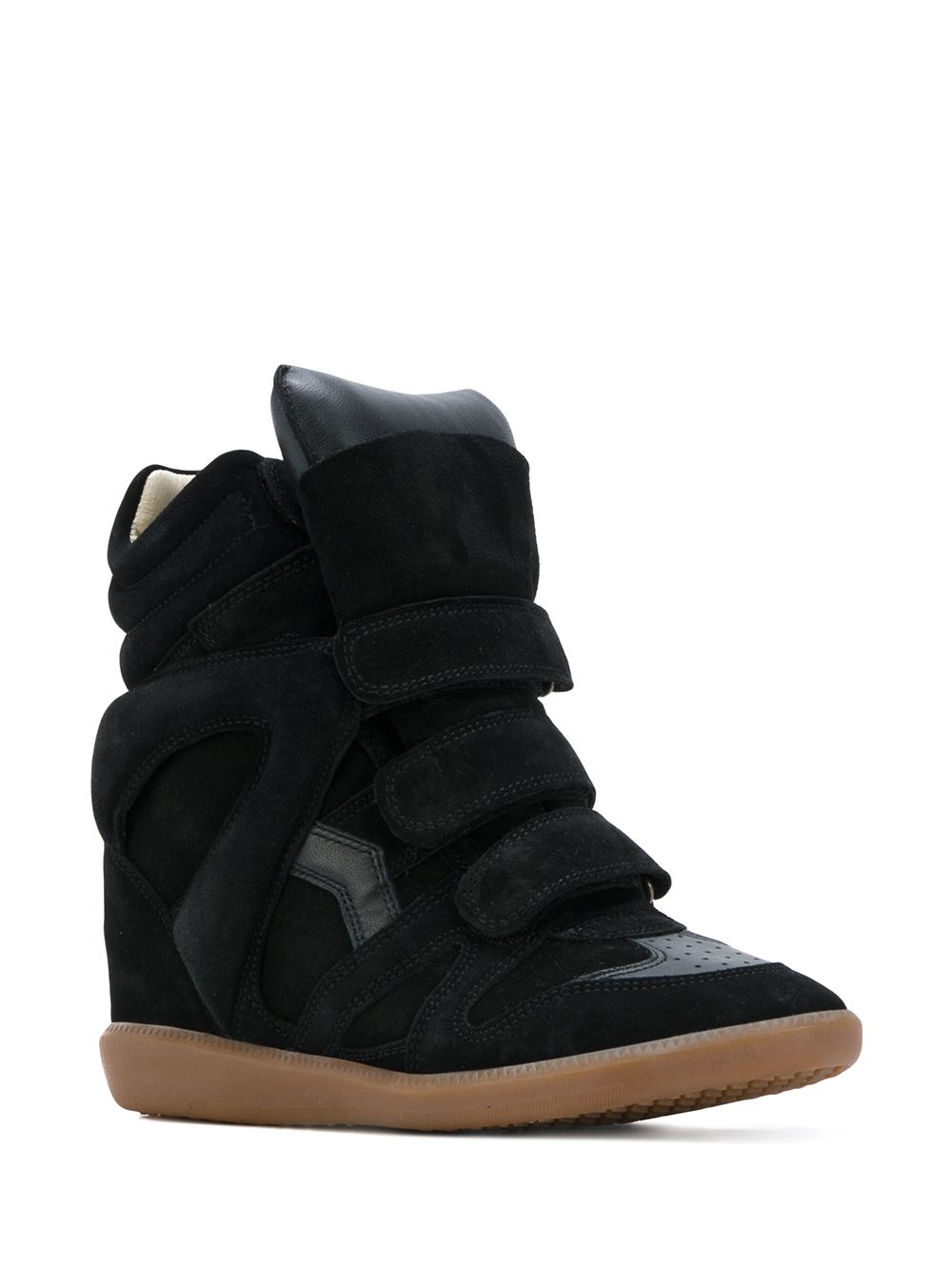 ISABEL MARANT Étoile Beckett high-top sneakers - Zwart