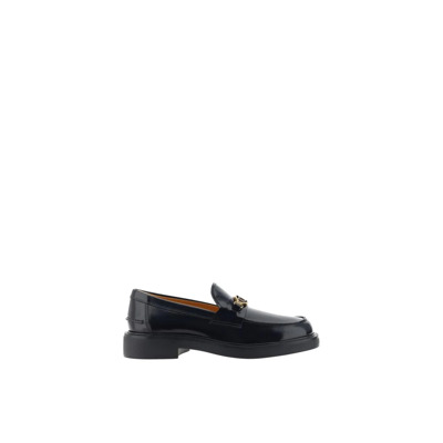 Iconische Logo Patentleren Loafers Tod's , Black , Dames