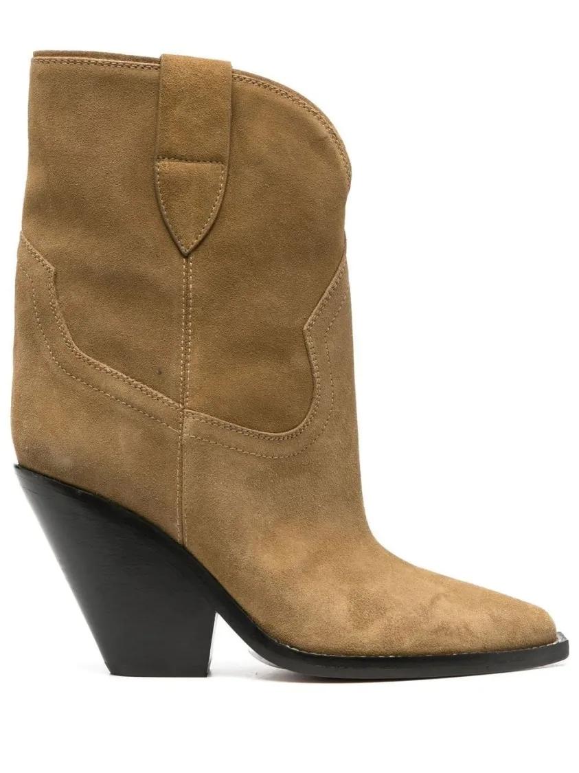 Isabel Marant Boots - Leyane High Ankle Boots in bruin