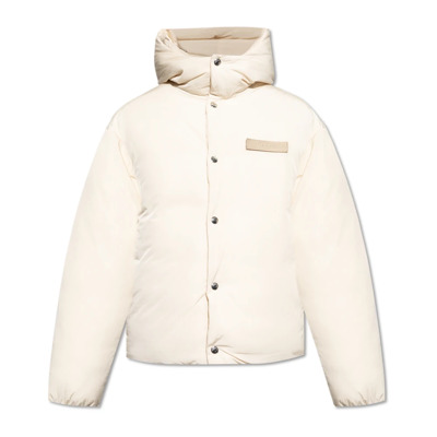 Jas met logo Jacquemus , Beige , Heren