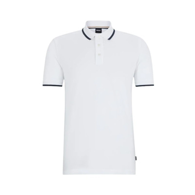 Klassiek T-shirt Hugo Boss , White , Heren