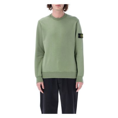 Klassieke Crewneck Sweater Stone Island , Green , Heren