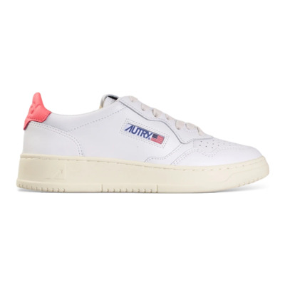 Lage Coral Tab Schoenen in Wit/Koraal Autry , White , Dames