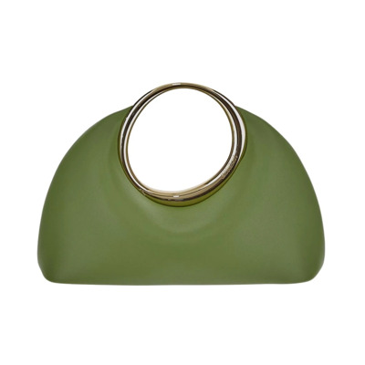 Le Petit Calino Leren Tas Jacquemus , Green , Dames