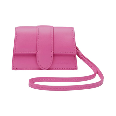 Leren Bambino Tas Jacquemus , Pink , Dames