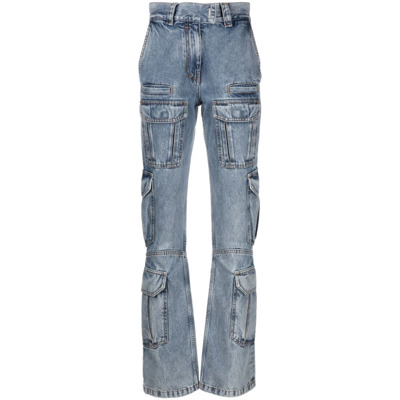 Lichtblauwe Denim Jeans Givenchy , Blue , Dames