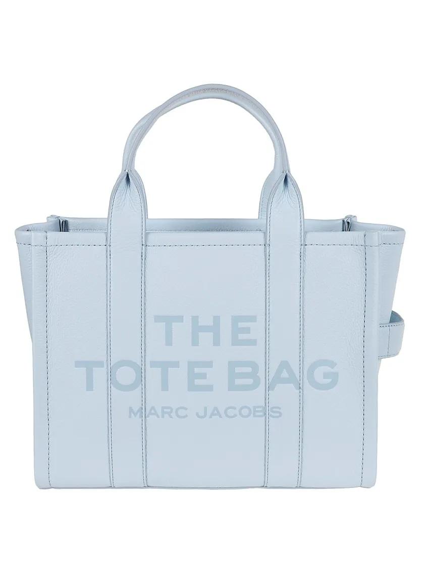 Marc Jacobs Totes & shoppers - Small Leather Tote Bag in blauw