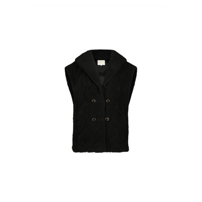 Merlin Gilet Fabienne Chapot , Black , Dames