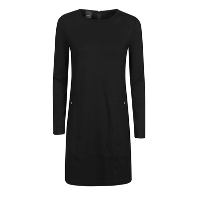 Mode Jurk Wasmiddel Pinko , Black , Dames