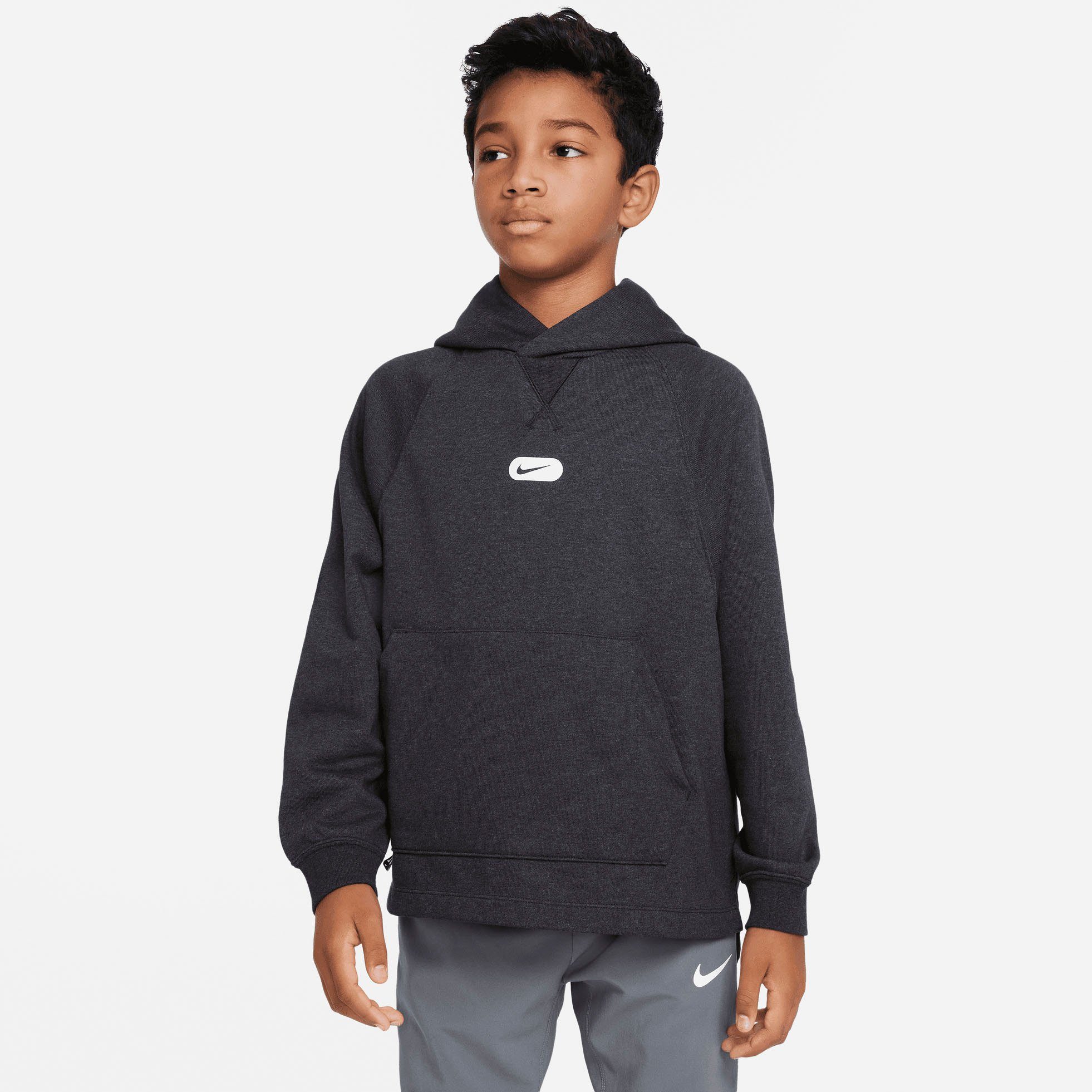 Nike Hoodie Dri-FIT Athletics Big Kids' (Boys') Fleece Training Hoodie