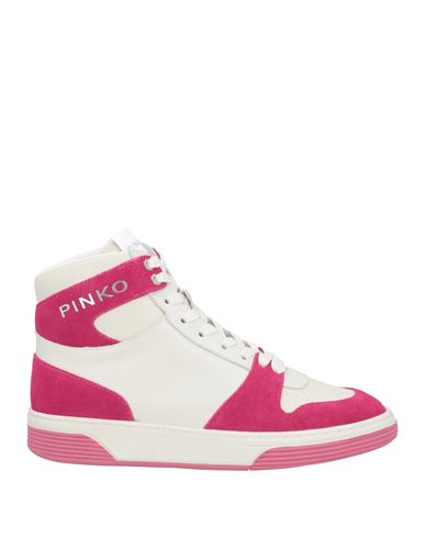 Pinko Woman Sneakers Off white Size 10 Calfskin