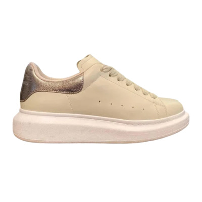 Pre-owned Canvas sneakers Alexander McQueen Pre-owned , Beige , Dames